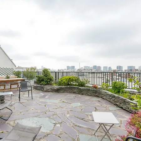 Lägenhet Veeve - Views From The Botanical Rooftop