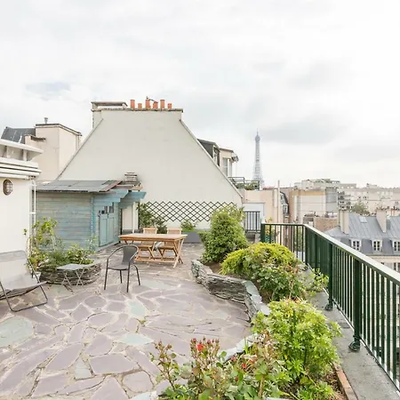 Lägenhet Veeve - Views From The Botanical Rooftop *